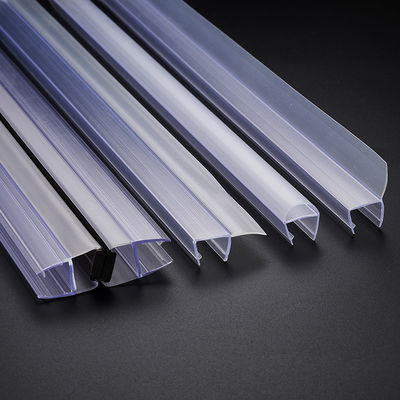 แถบซีลประตูห้องอาบน้ำ PVC 6-12 มม. ใส กันน้ำ