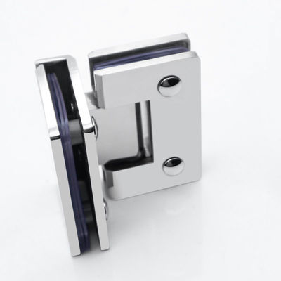 สแตนเลส Hinge Clamp กระจกต่อกระจก Bisagra Ducha para Vidrio สําหรับกระจก 8-12 มม