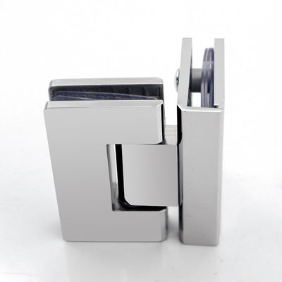 สแตนเลส Hinge Clamp กระจกต่อกระจก Bisagra Ducha para Vidrio สําหรับกระจก 8-12 มม