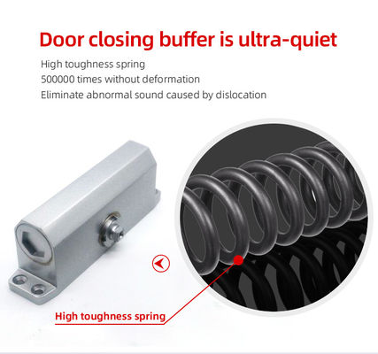 เครื่องปิดประตูแบบไฮดรอลิกแบบอะลูมิเนียมหนัก 60KG ความเร็วปรับได้