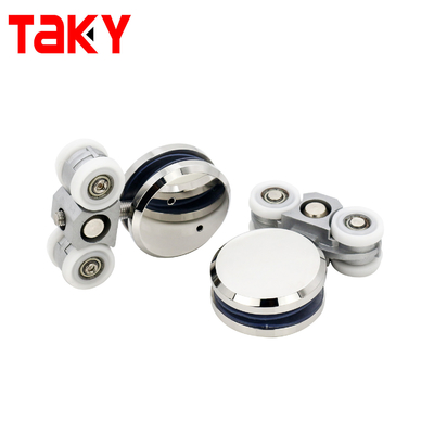 รถม้วนประตูเลื่อนกระจกแรง 50 กิโลกรัม+ ความจุภาระ