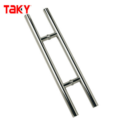 SSS Stainless Steel Bathroom Long Double Sided Glass Door Pull Handle