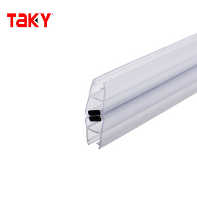 ประตูกระจกใช้กรอบซีล PVC ป้องกันด้านล่างแถบซีลกันน้ำ