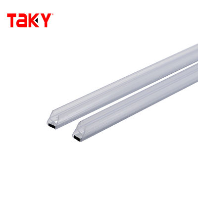 ประตูกระจกใช้กรอบซีล PVC ป้องกันด้านล่างแถบซีลกันน้ำ