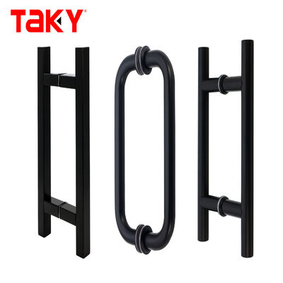 ราคาดี เงินสี่เหลี่ยมสแตนเลสน้ําอาบน้ําแก้ว ด้านประตูดึงมือกับสไตล์การออกแบบที่ทันสมัย ออนไลน์