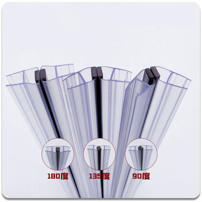 ราคาดี ประตูกระจกโปร่งออกแบบ กระจกกันน้ํา แผ่นปิดประตูอาบน้ําสําหรับ 6-12MM ออนไลน์