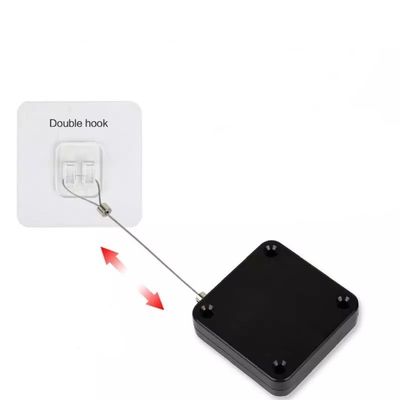 ราคาดี 800G 1000G ABS สีดำ ขาว ที่ปิดประตูแบบไม่ต้องเจาะรูอเนกประสงค์ ขนาด 44*44*1.6 ซม. ออนไลน์