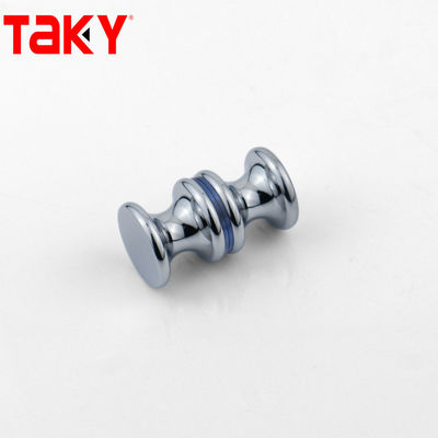 ราคาดี ประตูที่กําหนดเอง น้ําอาบน้ําแก้ว Flush ประตูกลม Knob ห้องน้ําสองด้าน ออนไลน์