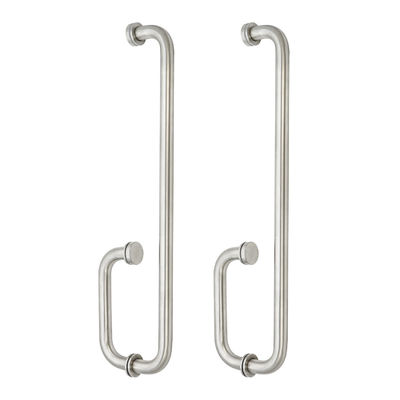 ราคาดี มือจับประตูกระจกห้องอาบน้ำสแตนเลสสตีลสไตล์การออกแบบจีนสำหรับมือจับดึงประตู ออนไลน์