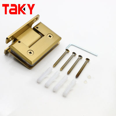 ราคาดี บานพับกระจกแบบปิดเอง 135 องศา สำหรับประตูกระจก 8 มม. สแตนเลสสตีลซาติน บานพับหน้าต่างประตูขัดเงา ออนไลน์