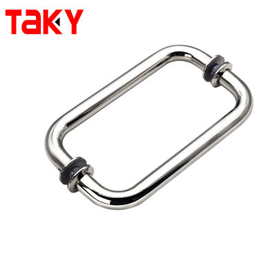 ราคาดี สามารถปรับเปลี่ยนประตูกระจกเรียบประตูกระจกสองด้านจับดึง ออนไลน์