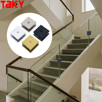 บานพับประตูกระจกแบบเหลี่ยม 0 องศา สำหรับยึดกระจกกับกระจก ประตูมุมกระจก