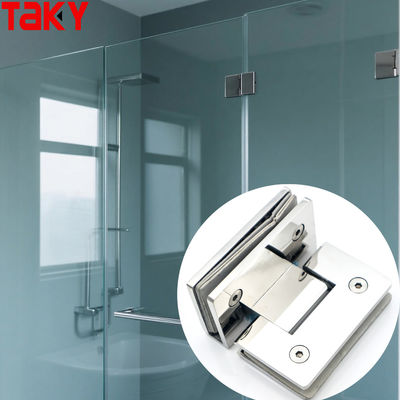 ราคาดี Glass Door Accessories Stainless Steel 8-12mm Frameless Shower Glass Door Hinge ออนไลน์