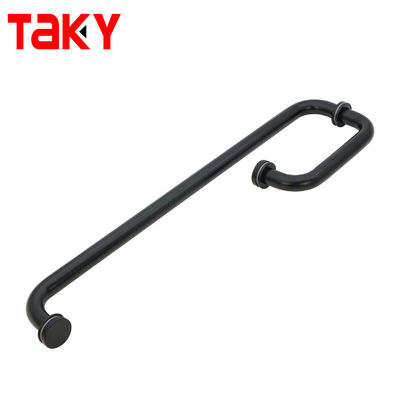 ราคาดี สแตนเลสเลื่อนกระจกดึงมือจับ L ประเภทประตูห้องอาบน้ำดึงผ้าเช็ดตัวที่จับประตูกระจก ออนไลน์