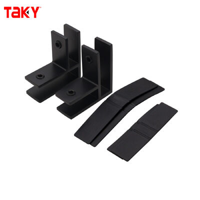 ราคาดี ตัวเชื่อมต่อประตูกระจกรูปตัว F สแตนเลสสตีล 316 สำหรับกระจกขนาด 8-12 มม. พร้อมดีไซน์แบบไร้กรอบที่ทันสมัย ออนไลน์