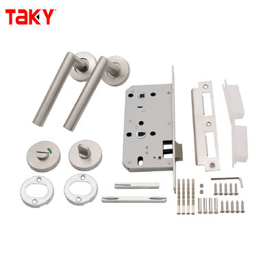 ราคาดี ที่จับประตูห้องอาบน้ำกระจกแบบเคลือบซาตินนิกเกิล พร้อมชุดล็อคแบบท่อสแตนเลสสตีล 304 และแกนล็อค C-Level ออนไลน์